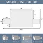 ISSUNTEX Double Protection 100% Waterproof Sofa Covers for Living Room, Couch Covers for 3 Cushion Couch Sofa, Reversible Furniture Protector Sofa Cover for Dogs, Pets, Kids (Sofa, Wine/Beige)