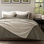 EVERGRACEHOME Chunky Chenille Knit Throw Blanket for Couch, Soft Luxurious Moss Stitch Blankets for Bed, Cozy Decorative Farmhouse Knitted Throws for Sofa, Warm Gray, 60" x 80"