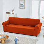 Joccun Stretch Couch Cover Slipcovers, 1-Piece Sofa Covers for 3 Cushion Couch Spandex Jacquard Washable Furniture Protector Cover for Living Room,Kids,Pets(Sofa,Pureed Pumpkin)
