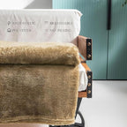 Exclusivo Mezcla Plush Fuzzy Fleece Throw Blanket Extra Large, Super Soft, Fluffy and Warm Blankets for Couch, Bed, All Season (Brown, 50x70 inches)