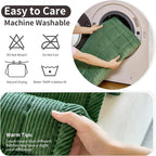 Couch Covers for Dogs Washable, Non Slip Couch Covers for Loveseat Sofa Pet Friendly, Soft Fuzzy Sofa Covers for Pet, Dog Couch Cover Furniture Protector(1PC,Green,27.6"x59.1")