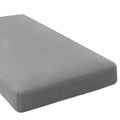 H.VERSAILTEX Super Stretch Individual Chaise Cover Sectional Couch Covers for L Shaped Sofa Both Left/Right Featuring Thick Jacquard Textured Twill Fabric (1 Piece Chaise Cover, Dove)