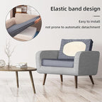 8Pcs Stretch Patio Cushion Covers,Outdoor Couch Covers Replacement,Outdoor Couch & Sofa Slipcovers,for Patio Furniture Cushion Covers,Washable Reusable Furniture Protector (Grey,Cover Only)