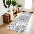 HEBE Hallway Runner Rug 2'x6', Washable Non Slip Kitchen Rug Runner