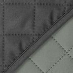 Reversible Oversized Sofa Covers Couch Cover Furniture Protector for Dogs Elastic Straps Water Resistant(XLSofa,Dark Grey/Light Grey)