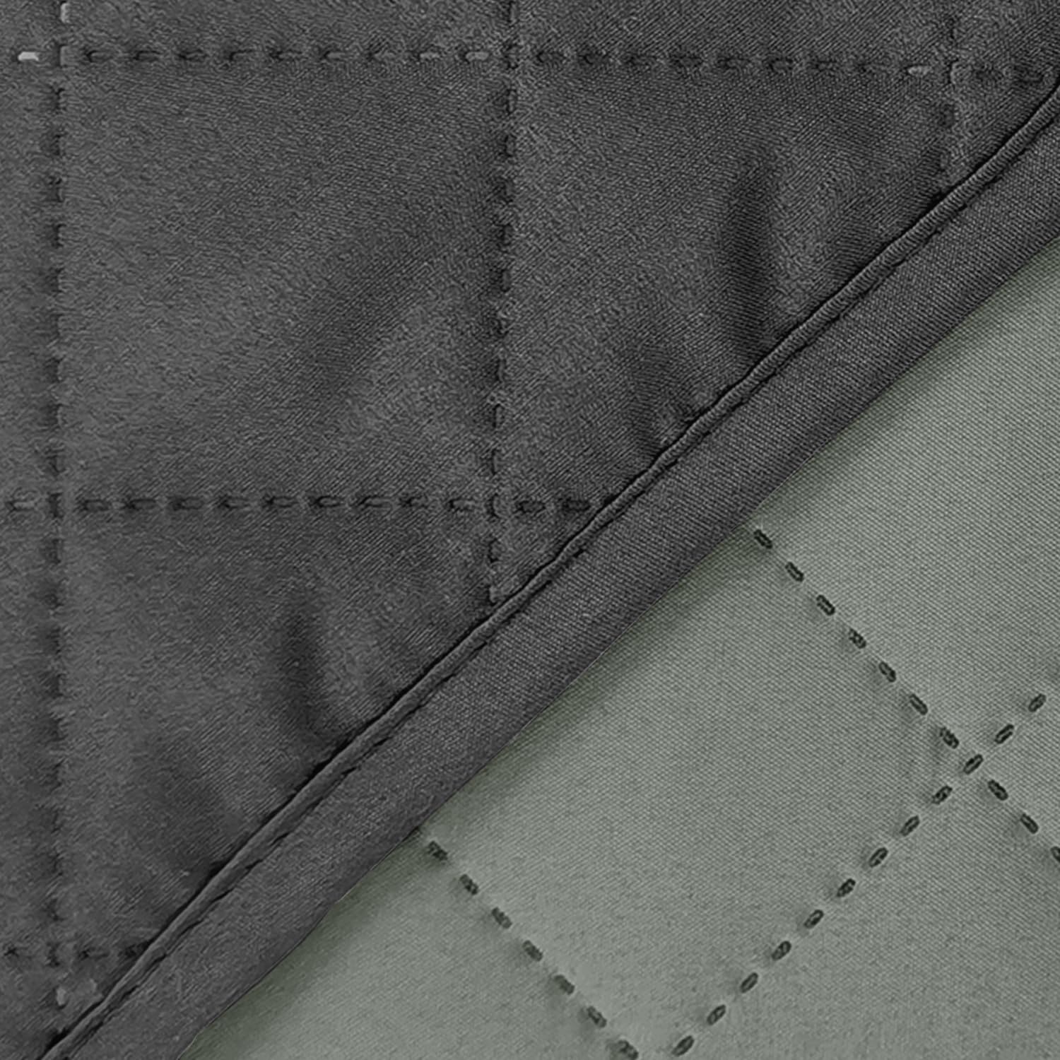 Luxshare Home Reversible Oversized Sofa Covers, XL Sofa, Dark Grey/Light Grey