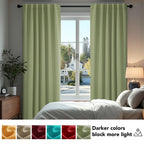 Deconovo Blackout Curtains for Bedroom, Living Room Curtains 84 Inches Long