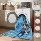 Babovid Floral Washable Rug for Entryway 2x3 Kitchen Mat