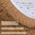 OLANLY 6x9 Machine Washable Large Area Rugs for Living Room, Bedroom, Soft Fluffy Shaggy Bedside Rug, Indoor Floor Carpet for Kids Girls and Boys, Dorms, Nursery, Home Decor Aesthetic, Khaki