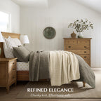 EVERGRACEHOME Chunky Chenille Knit Throw Blanket, 50 x 60, Beige