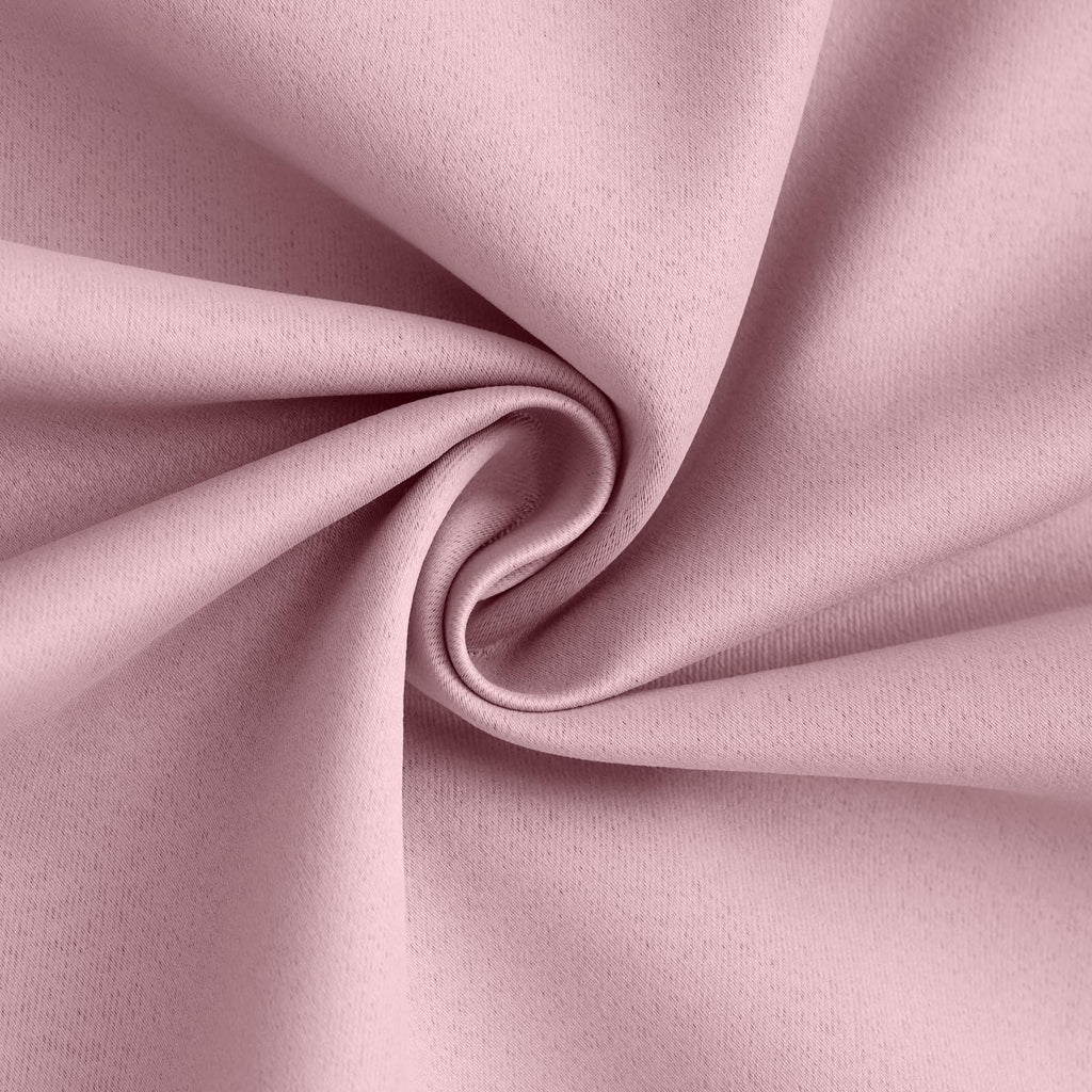 Yakamok Pink 100% Blackout Curtains 63 Inches Long for Bedroom 40" Wide