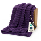 Bedsure Soft Twin Blanket for Bed Decor Gifts Grey 60"x80"