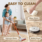 6x9 Ft Large Shag Beige Rugs for Living Room Bedroom, Ultra Soft Fluffy Furry Area Rugs for Playroom Indoor Floor, Aesthetic Carpet for Kids Home Decor