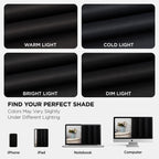 Joydeco Blackout Curtains 84 Inch Length 2 Panels Set, Thermal Insulated Long Drapes 2 Burg, Room Darkening Grommet Drapes for Living Room Bedroom Window