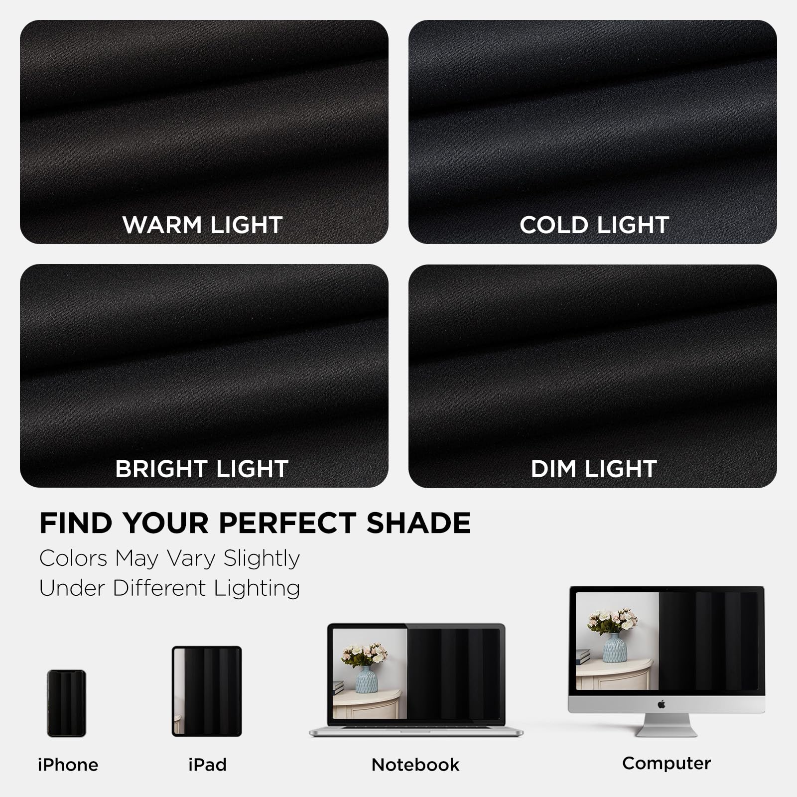 Joydeco Blackout Curtains 84 Inch Length 2 Panels Set, Thermal Insulated Long Drapes 2 Burg, Room Darkening Grommet Drapes for Living Room Bedroom Window