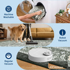 GarveeHome Provence Fog 2.5 x 8 Washable Kitchen Runner Rugs Non Slip Vintage Boho Cottage Long Rug for Hallways Bedroom Entryway Bathroom Mat with Rubber Back