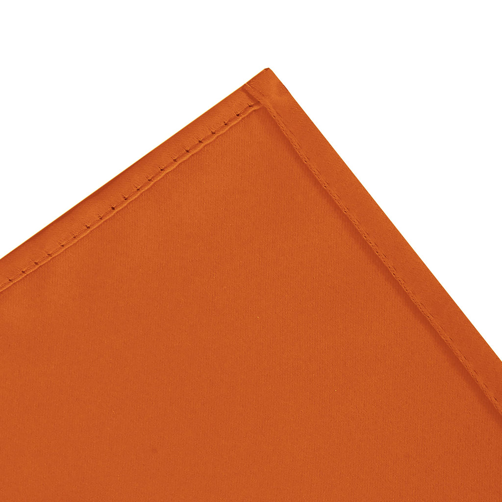 LEMOMO Blackout Curtains 52 x 95 inch/Orange Curtains Set of 2 Panels/Thermal Insulated Room Darkening Bedroom Curtains