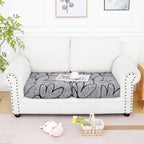 Smiry Printed Couch Cushion Covers, Stretch Couch Covers for Sofa