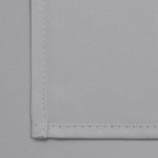 Yakamok 36 Inch Blackout Curtains Panels with Grommets - Room Darkening Thermal Insulated Window Drapes for Living Room/Bedroom,Light Grey, 52W x 36L, 2 Panels