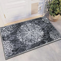 HEBE Indoor Door Mat 2'x3', Washable Welcome Mat for Front Door Entrance
