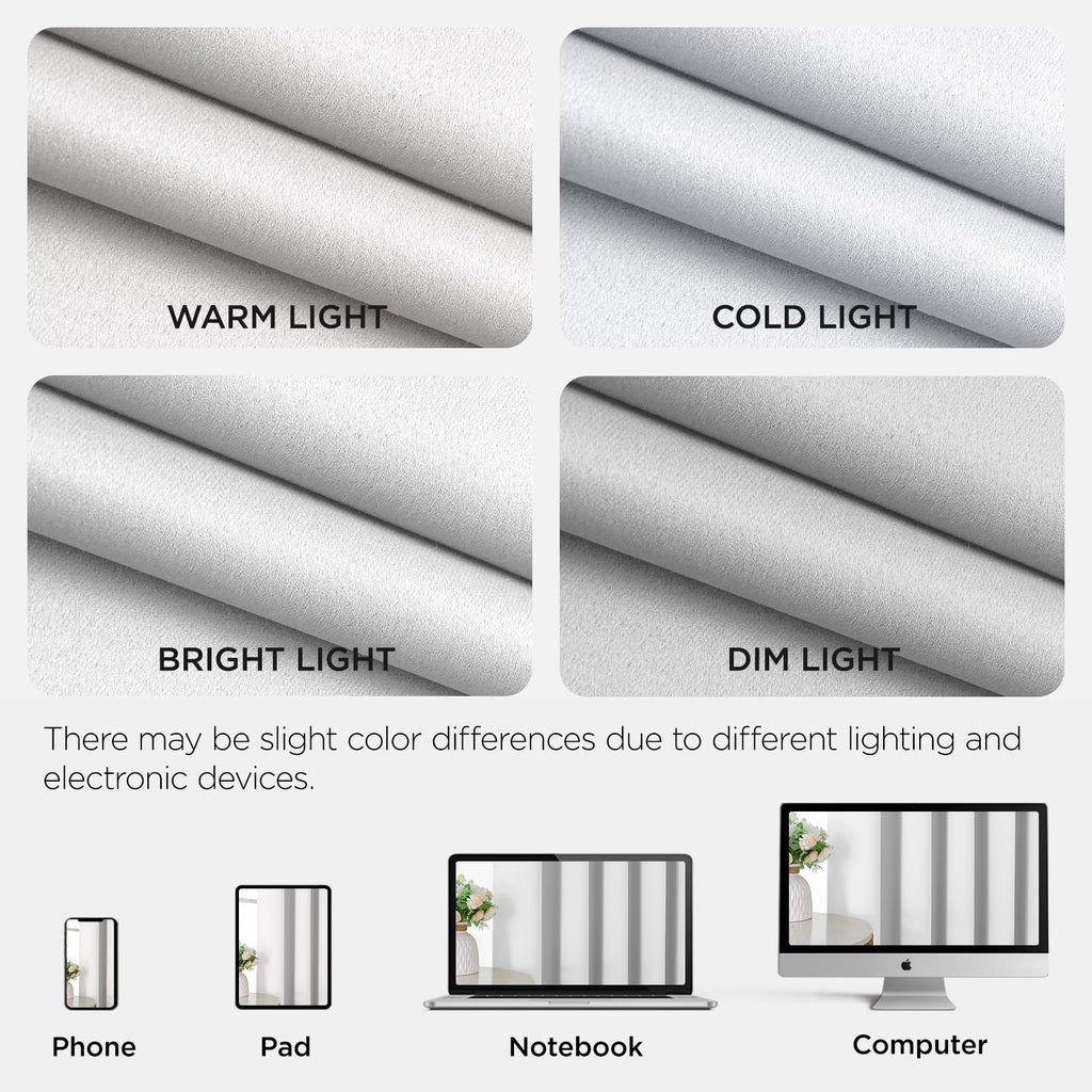 Joydeco Door Curtain Blackout Curtains for Doorway Privacy Closet Drapes
