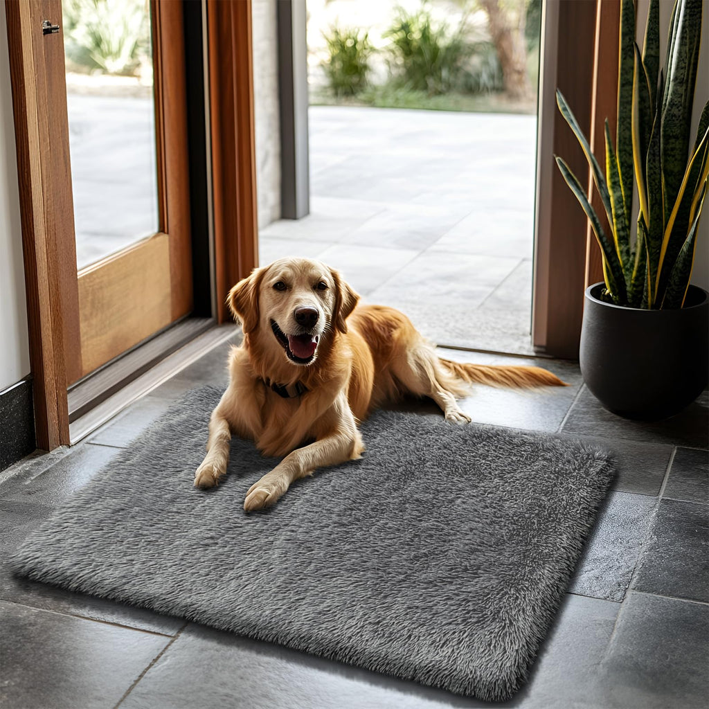 yulidayang 6x9 Fluffy Area Rug for Living Room,Shag Rugs for Bedroom,Tie-Dyed Beige