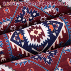 SERISSA 8x10 Washable Non Slip Boho Area Rug for Living Room
