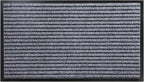 Yimobra Front Door Mat Outdoor Indoor Entrance, 100% Waterproof All-Season All Weather Doormat, Welcome Matt Outside Entry, Non Slip, Low Profile, Heavy Duty Patio Porch Floor Mats,47 x 24,Gray White