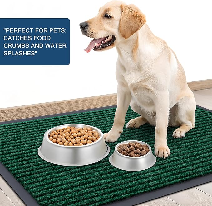 OLANLY Front Door Mat 59x40, Waterproof Heavy-Duty Indoor Outdoor Doormat