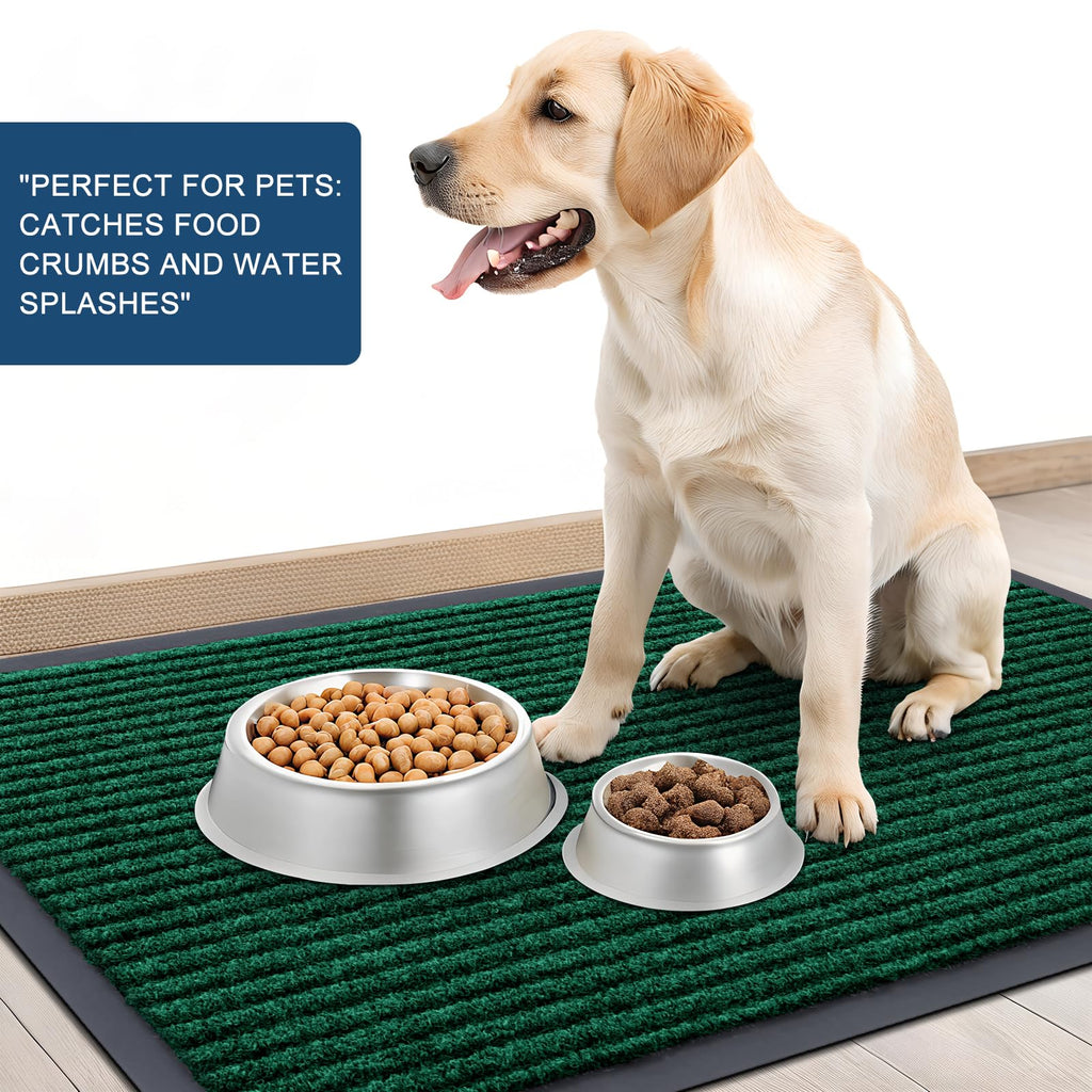 OLANLY Front Door Mat 47x30, Waterproof Heavy-Duty Indoor Outdoor Doormat