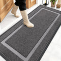 OLANLY Front Door Mat Outside 59x23, All-Season Heavy-Duty Rubber Doormat