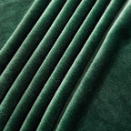 TASTHROW Large Flannel Fleece Throw Blanket, 50×70 Inch - Cozy Lightweight Thick Blanket - All Seasons Suitable for Women, Men and Kids (Dark Green)