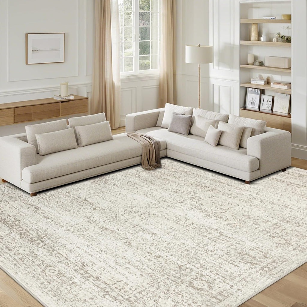 Washable Rugs 10x14 Area Rugs for Living Room,Bedroom,Dining Room Carpet