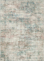 9x12 Area Rugs Washable Rug: Modern Abstract Living Room Rug Soft Anti-Skid Thin Carpet Indoor Floor Non-Shedding Carpets for Bedroom Dining Room Farmhouse Nursery Home Office Multi Color