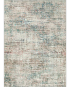 9x12 Area Rugs for Living Room: Washable Abstract Multi Color Carpet