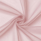 OVZME Blush Pink Sheer Curtains 72 Inches Long 2 Panels - Soft Light Filtering Window Sheer Panels for Living Room/Bedroom, Top Dual Rod Pocket, 1 Pair, Each 42Wx72L Inches