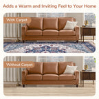 OPPODREAM Soft Area Rugs 6x9, Persian-Inspired Washable Rug, Blue & Red