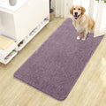 OLANLY Dog Door Mat for Muddy Paws 44x24, Super Absorbent Chenille Mud Mat