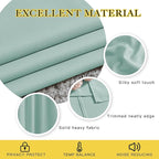 NICETOWN Aqua Blue Room Darkening Curtain Panels - Window Treatment Thermal Insulated Grommet Room Darkening Curtains/Panels/Drapes for Bedroom (2 Panels, 52 by 54, Aqua)
