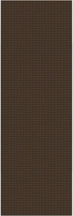 KOZYFLY Runners for Hallways 2x6 ft Washable Kitchen Runner Non Slip Rubber Backed Hall Runners Cotton Entryway Runner Rugs Floor Carpet for Indoor Backdoor Bedroom Kitchen, Reddish Brown/Coffee