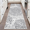HEBE Hallway Runner Rug 2'x5', Washable Non Slip Kitchen Rug Runner