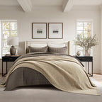 EVERGRACEHOME Chunky Chenille Knit Throw Blanket, 60 x 80, Terracotta Clay