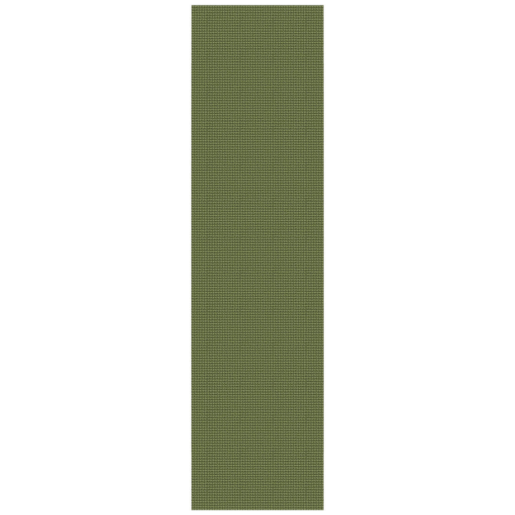 KOZYFLY Runners for Hallways 3x10 ft Washable Kitchen Runner Non Slip Rubber Backed Hallway Rugs Cotton Entryway Runner Rug Floor Carpet for Indoor Hall, Backdoor, Kitchen, Olive Green/Earthy Green