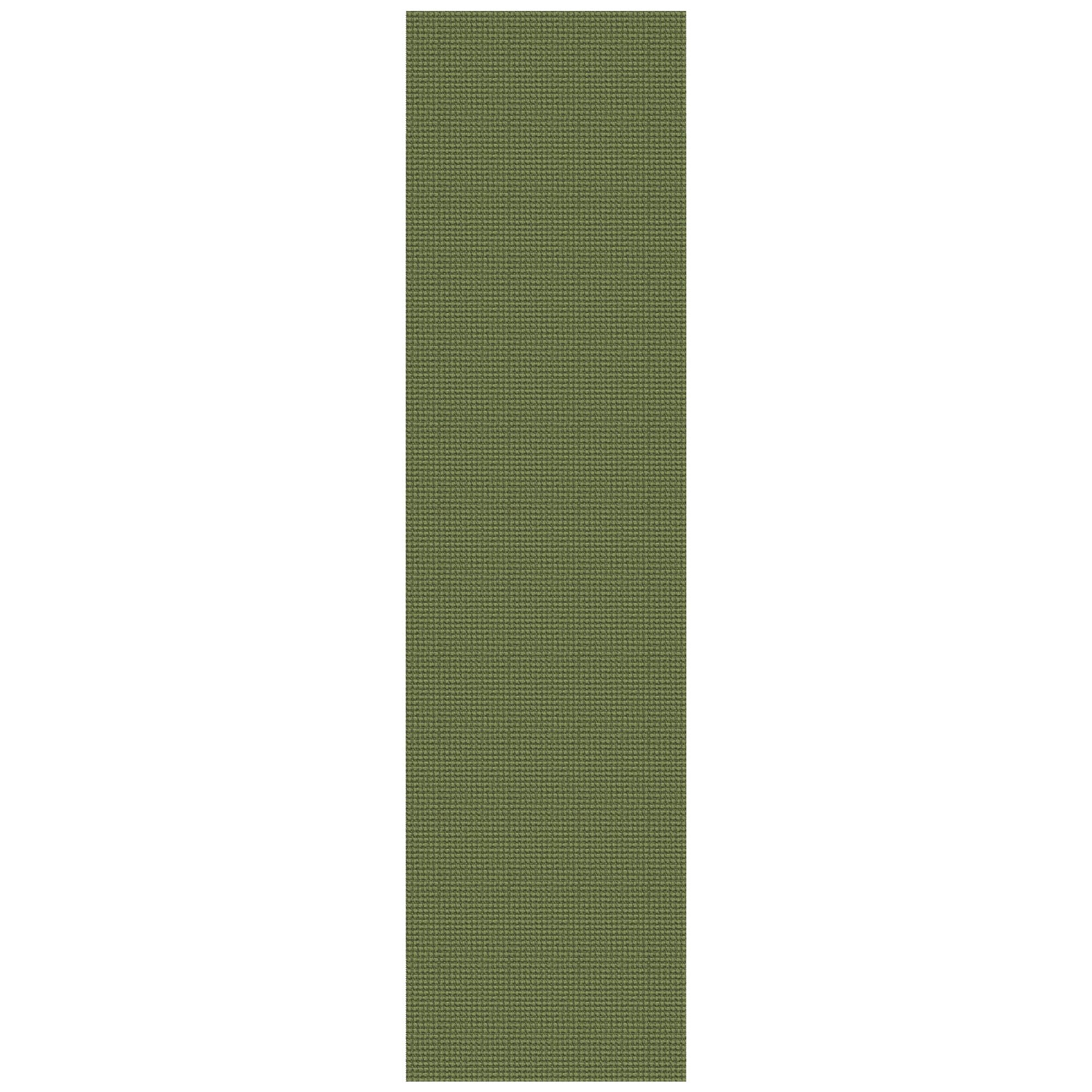 KOZYFLY Runners for Hallways 3x10 ft Washable Kitchen Runner Non Slip Rubber Backed Hallway Rugs Cotton Entryway Runner Rug Floor Carpet for Indoor Hall, Backdoor, Kitchen, Olive Green/Earthy Green