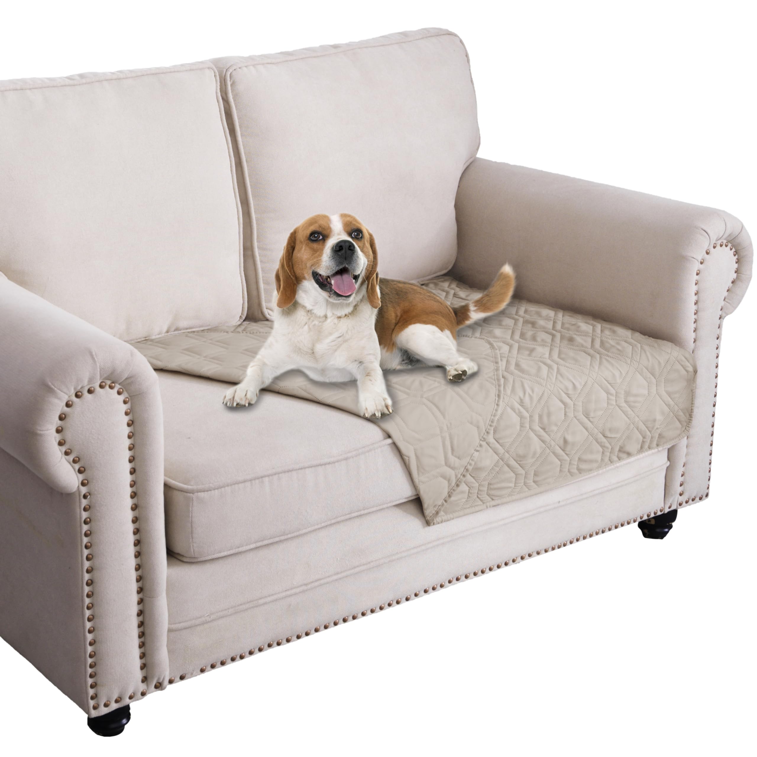 Ameritex Waterproof Blanket Reversible Dog Bed Cover Pet Blanket for Furniture Bed Couch Sofa