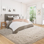 5x8 Area Rug for Living Room: Fluffy Shag Soft Washable Rugs Fuzzy Plush Indoor Carpet for Bedroom Nursery Playroom Dorm Kids Girls Boys Room (Camel, 5'x8')