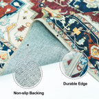TOPRUUG 3x8 Washable Hallway Runner Rug Soft Non-Slip Thin Kitchen Mat