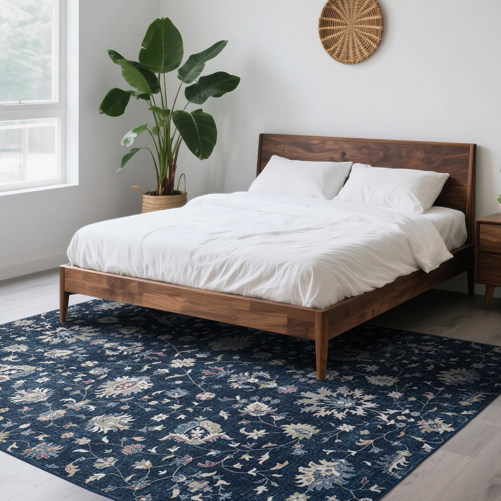 8x10 Boho Washable Area Rugs for Living Room,Bedroom,Dining Room,Nursery