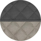 PureFit Reversible Quilted Sofa Cover, Water Resistant Slipcover Furniture Protector, Washable Couch Cover with Non Slip and Elastic Straps for Kids, Dogs, Pets (Oversized Recliner, Dark Gray/Beige)