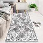 HEBE Hallway Runner Rug 2'x6', Washable Non Slip Kitchen Rug Runner
